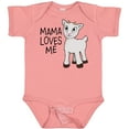 thumbnail image 3 of Inktastic Mama Loves Me- cute goat Boys or Girls Baby Bodysuit, 3 of 5