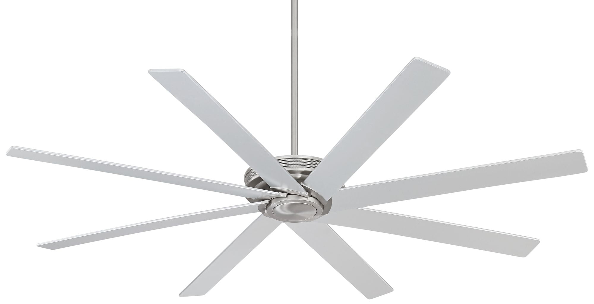 70 Modern Outdoor Ceiling Fan With Light Led Nickel Damp