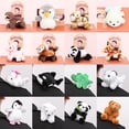 thumbnail image 2 of Plush standing penguin doll with magnetic closure, a soothing animal plush toy, cute rag doll, size as shown in the color chart, 11cm., 2 of 5