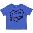 thumbnail image 3 of Inktastic I Love My Grandpa in Black Chalk Heart Boys or Girls Toddler T-Shirt, 3 of 5