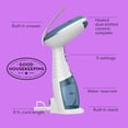 thumbnail image 2 of Handheld Garment Steamer for Clothes, Turbo ExtremeSteam 1875W Fabric Clothes Steamers, Hand Steamer for Clothes, Portable Handheld Garment Steamers for Clothes, Handheld Steamer, Blue, 2 of 2