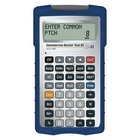 Calculated Industries 4067 Construction Master Plus EZ Construction-Math Prompting Calculator