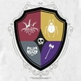 thumbnail image 2 of Men's Wednesday Icons Crest  Graphic Tee White Medium, 2 of 5