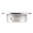 thumbnail image 3 of Rejilla De Ventilación De Acero Inoxidable De 80/100 Mm Rejilla De Escape Redonda Con Brida Methold HA024590-02, 3 of 6
