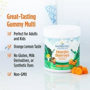 Nordic Naturals Nordic Berries Multivitamin Gummies, Great-Tasting, 120 Ct