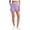 Purple, variant on RYRJJ Womens Athletic Ribbed Sweat Shorts Summer Casual High Waisted Drawstring Gym Running Workout Shorts with Pockets(Army Green,L)