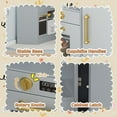 thumbnail image 3 of LAZY BUDDY Corner Wooden Play Kitchen for Kids, Toddler Kitchen Playset Pretend Play Toy with 6 Cookware Accessories, Lights & Sounds, 3 of 11