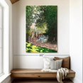 thumbnail image 2 of Elephant Stock The Parc Monceau 1878 Wall Art - Vertical Canvas Wall Art - Living Room Wall Decor - City Canvas - Gray And Green Decor By Claude Monet - 34" x 51", 2 of 8