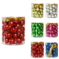 thumbnail image 2 of 48 piezas 1,5 cm Bola de Navidad para árbol de Navidad Adorno colgante para fiesta en el hogar Decoración para árbol Bola colgante para fiesta Navidad, 2 of 5