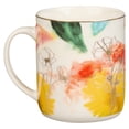thumbnail image 3 of Christian Art Gifts Large Watercolor Pastel Religious Ceramic Coffee & Tea Mug for Women: Great is Thy Faithfulness - Inspirational Non-toxic, Lead-free Beverage Cup w/Gold, Multicolor Floral, 14 oz., 3 of 4
