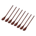 thumbnail image 3 of Wooden Spoons, Strong Durable Wooden Coffee Spoon Easy Cleaning  Delicate Fine Workmanship Safe  Long Handle  for Plate Decoration for Mixing, 3 of 8