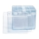 thumbnail image 1 of Funda de tarjeta impermeable con placa de identificación, férula de etiqueta de plástico transparente que se puede sellar Zhivalor  BST3023337-2, 1 of 5