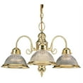 thumbnail image 1 of Winston Porter Dew 3-Light Shaded Chandelier, 1 of 2