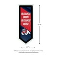 thumbnail image 2 of LED Wall Decor, College Football Pennant, Fresno State, Bulldog Born Bulldog Bred, 2 of 5