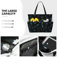 thumbnail image 5 of Yiaed Gamepads Print Large Capacity Beach Travel Bag - Waterproof Zipper Vacation Tote for Sandproof Storage, and Camping, 5 of 5