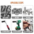 thumbnail image 2 of 200mm 1/2 Drive Socket Impact Wrench Driver Hex Head Adapter Spanner Converter, 2 of 9