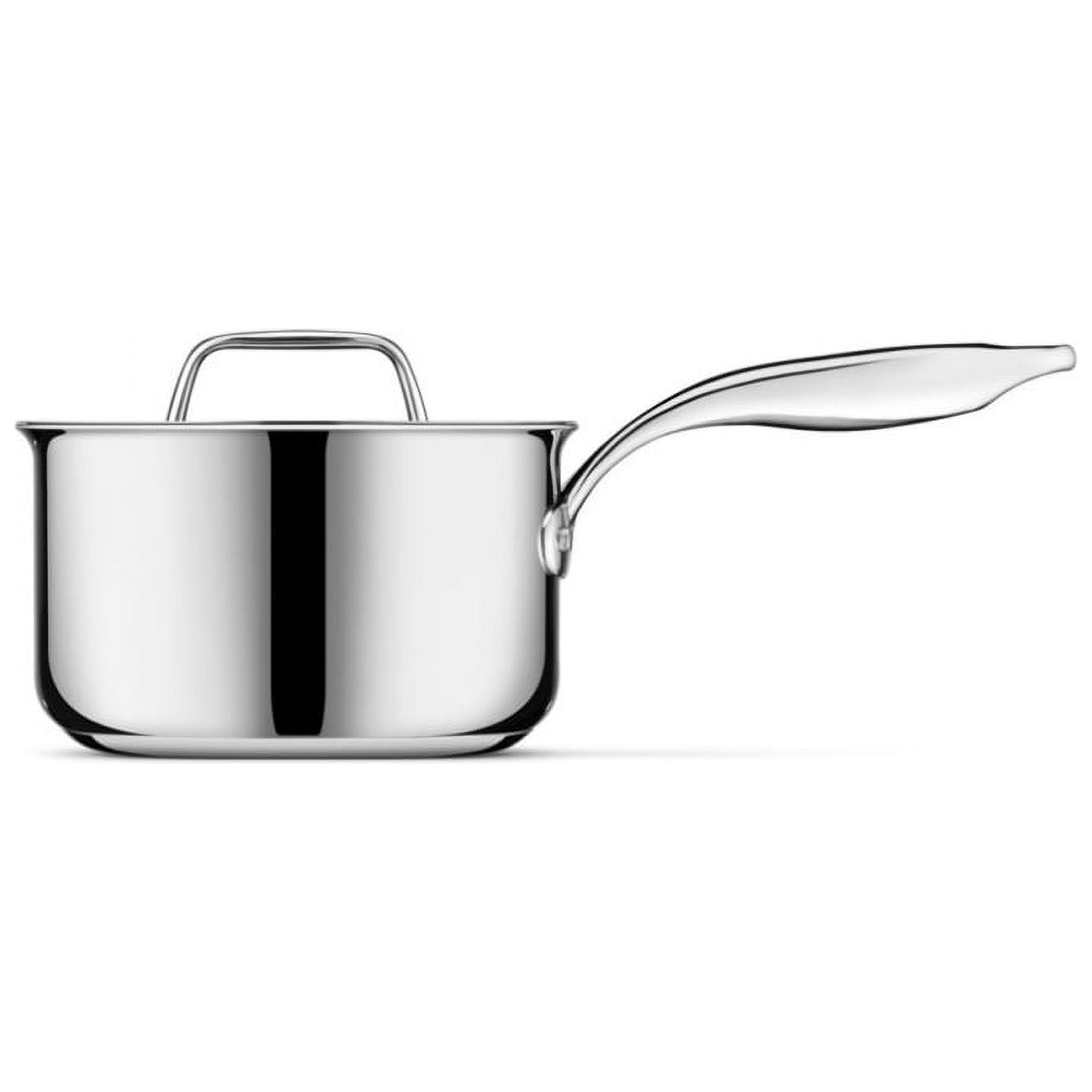  Breville Thermal Pro Stainless Steel Sauce Pan/Saucepan with Lid,  2 Quart, Silver: Home & Kitchen