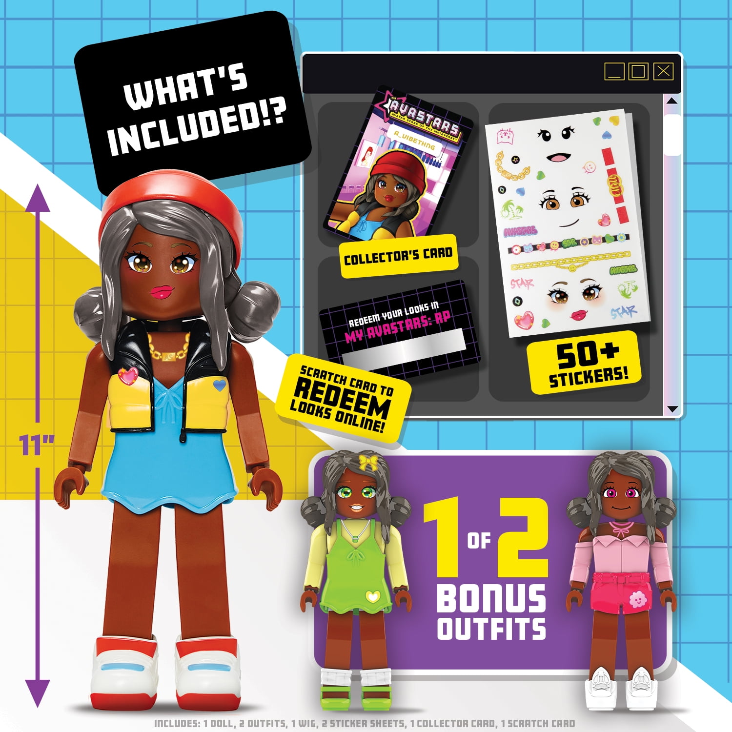 Lily on X: New Roblox toy avatar figures out now! These are called  Avastars and are from @WowWeeWorld in collaboration with @gamefamstudios.  They also include a code for in-game items. Tbh these