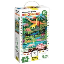 Banana Panda Observation Puzzle Dinosaurs, Age 4