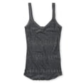 thumbnail image 1 of Aeropostale - Camiseta sin mangas de malla transparente para mujer, gris, mediana Aeropostale Camiseta sin mangas, 1 of 2