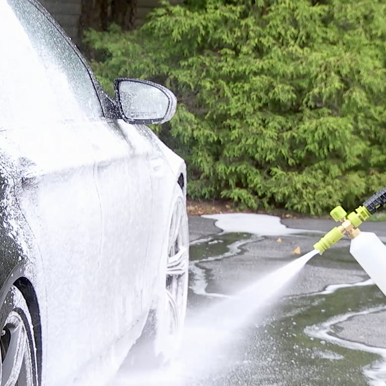 Sun Joe SPX-FCS1G-CRM Premium Snow Foam Car Wash Soap and Cleaner 1-gal. Orange-Vanilla Scent