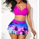 thumbnail image 2 of Conjunto de bikini estampado, traje de baño dividido estampado, traje de baño de dos piezas de moda, trajes de baño para mujer, calidad inigualable, 2 of 4