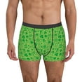 thumbnail image 2 of Goofa St Patrick's Day Printed Men's Boxer Briefs Underwear, Moisture-Wicking Underwear, Trunk,Soft and Breathable Cotton Underwear-XX-Large, 2 of 9