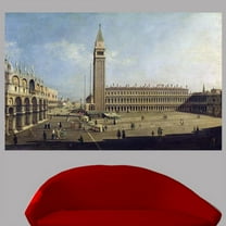 Wallhogs Canaletto Piazza San Marco (18th) Wall Mural