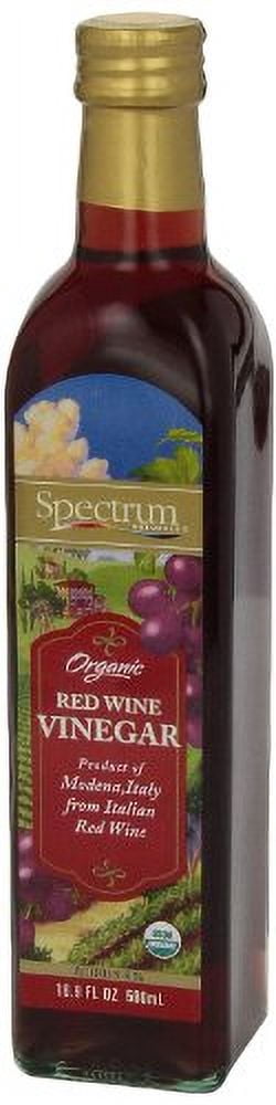 Spectrum Naturals Organic Red Wine Vinegar 16.9 oz (Pack Of 6)