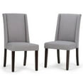 thumbnail image 1 of Atlin Designs Chaise de Salle à Manger de Luxe en Gris Colombe (Ensemble de 2), 1 of 5