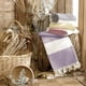 thumbnail image 5 of Toalla de playa turca Bazaar Anatolia Diamond Purple 180x100 cm, 5 of 9