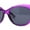 Purple Black, variant on Womens Classic Oversized Cat Eye Fashion Plastic Sunglasses Red Black