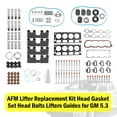 thumbnail image 2 of AFM Lifter Replacement Kit Head Gasket Set Head Bolts Lifters Guides for GM 5.3, 2 of 17