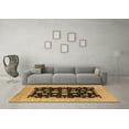 thumbnail image 3 of Ahgly Company Indoor Rectangle Oriental Brown Industrial Area Rugs, 8' x 10', 3 of 4
