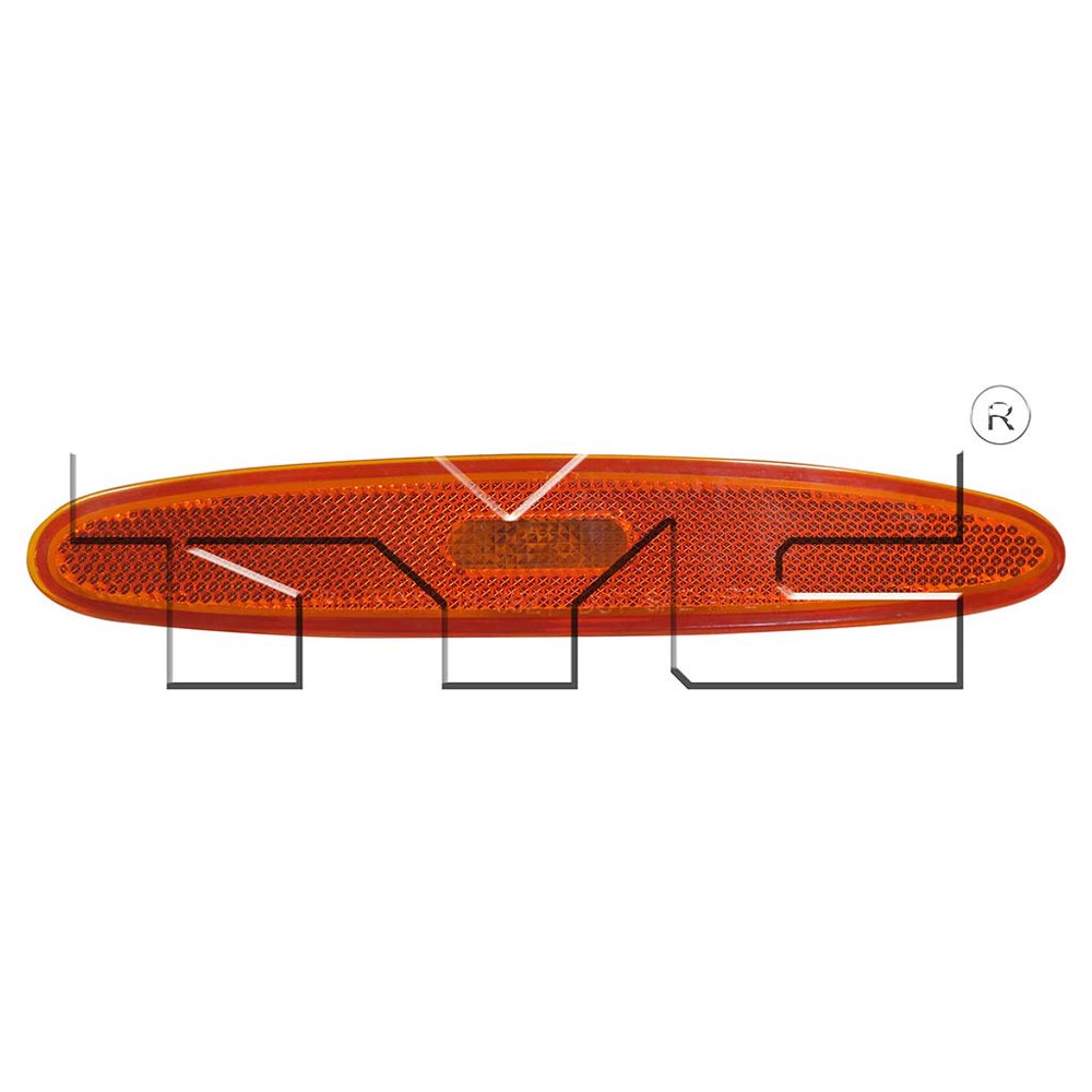 CarLights360 Fits 2003 2008 Mazda 6 Side Marker Light Assembly