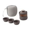 thumbnail image 4 of Juego de tetera Juego de tetera china Fácil de limpiar con bolsa de transporte Juego de tetera Gong Fu Juego de tetera Juego de tazas de té para, 4 of 9