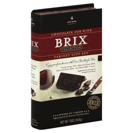 Brix Chocolate Brix Collection Gift Set, 4 ea (Best Chocolate Gift Sets)
