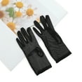 thumbnail image 5 of Unique Bargains 1 Pair Sunblock Mittens Mesh Sun Block Driving Gloves for Women Black, 5 of 5