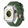 thumbnail image 1 of Correa de Silicona para Apple Watch con Funda Anticaída, Compatible con Todas las Series, 1 of 5