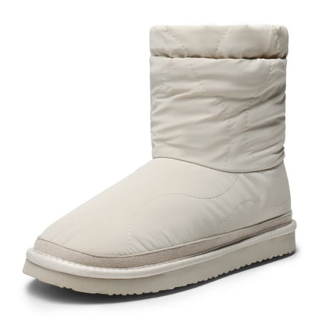 

Dream Pairs Women s Winter Comfort Warm Boots Waterproof Snow Boots SDSB2213W OFF-WHITE Size 10