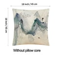 thumbnail image 2 of Lojalitet Juego de 3 Fundas de Almohada 45 * 45 CM Pintura de Tinta de Paisaje Fundas de Almohada Decorativas para sofá, 2 of 5