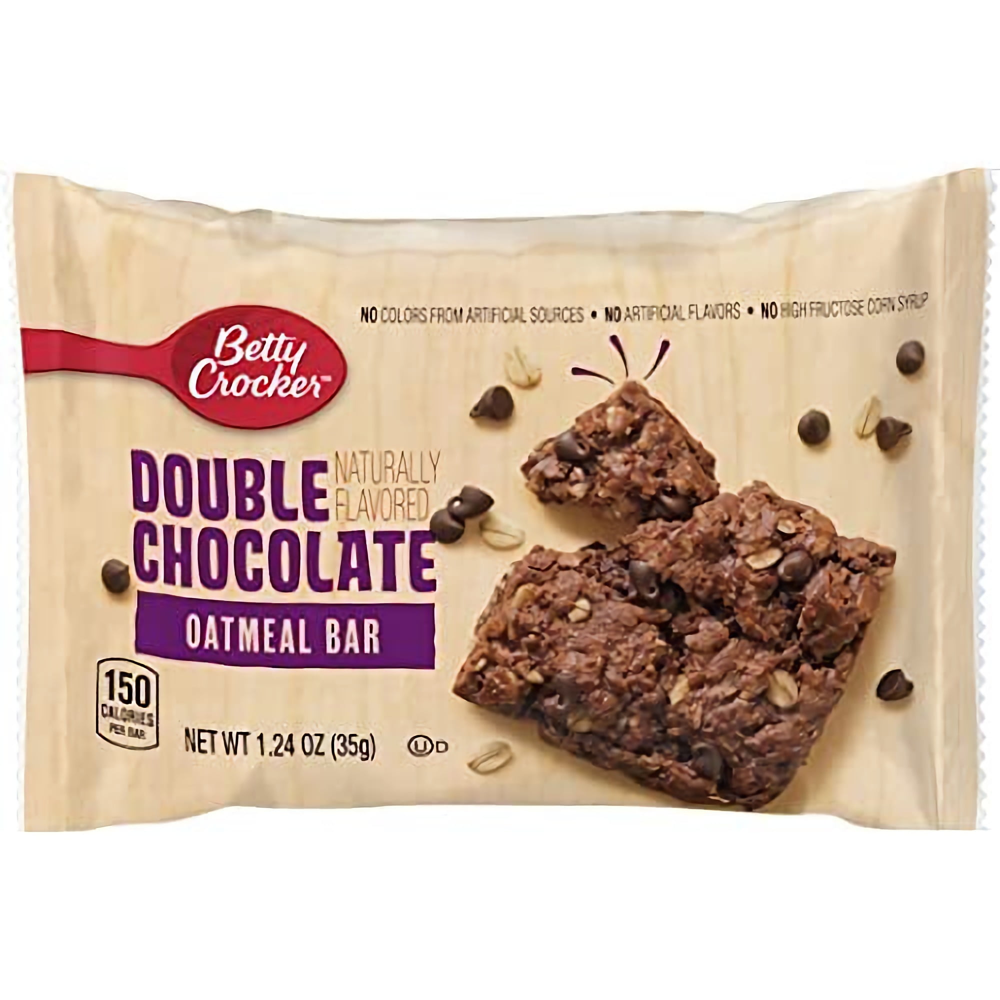 Double Chocolate Oatmeal Bar Value Pack Curated by Tribeca Curations | 1.24 Oz | Pack of 24