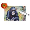 thumbnail image 4 of Chimpanzee Glass Cutting Board Large 12 in x 15 in, 4 of 5