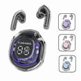 thumbnail image 2 of NEW T8 TWS Wireless Bluetooth 5.3 Headset Transparent ENC Headphones Sport Gaming Headsets Noise Reduction Earbuds Bass Touch Control for Phones, 2 of 5