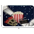 thumbnail image 3 of Cinema Style Rug for Family Boys Girls Movie Theme Doormat,Home Theater Decor, 3 of 8