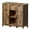White / Black / Gray / Vintage, variant on Gzxs 31.1" Farmhouse Buffet Cabinet with Storage, Sideboard Cabinet with 3 Drawer and Adjustable Shelves, Kitchen Cupboard Coffee Bar Station for Dinning Room, Kitchen, Hallway, Living Room (Vintage)