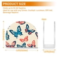thumbnail image 4 of Yayeee Napkin Holder for Table Kitchen Paper Tissue Organization, Green Butterflies, 4 of 8