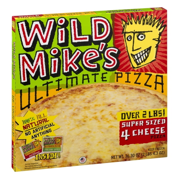 Wild Mike's 4 Cheese Ultimate Super Sized Pizza, 36.30 oz