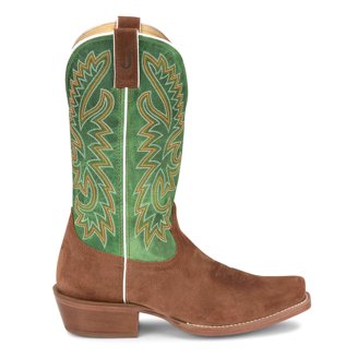 Justin Boots Mens Rancho 11 Inch Square Toe Cowboy Mid Calf  display picture 2