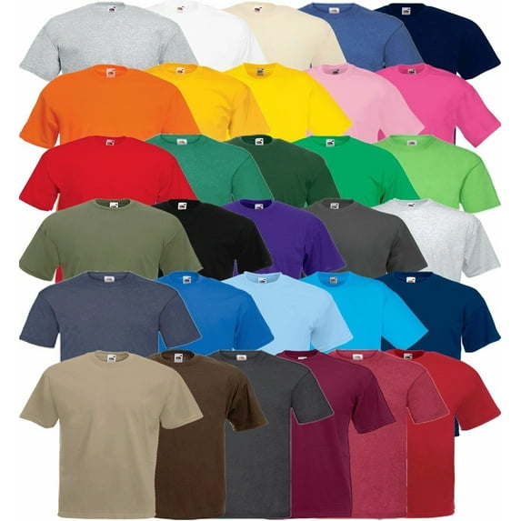 Fruit Of The Loom Men's Platinum Crew T-shirt , Size S-4XL